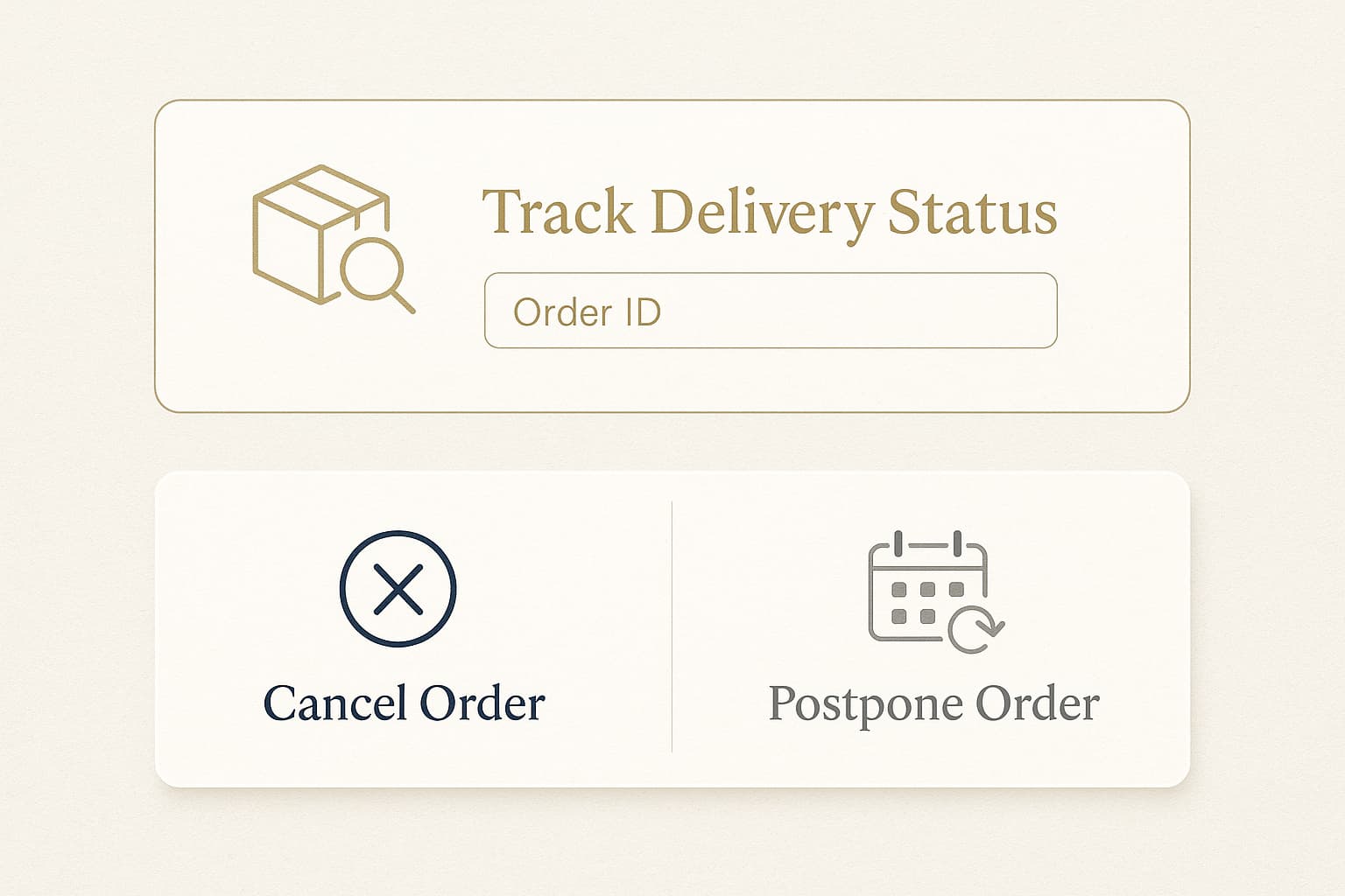 إدارة التوصيل
