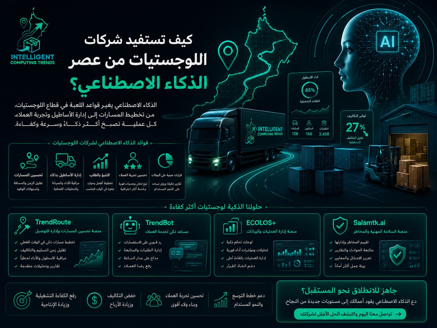 كيف يمكن لشركات اللوجستيات